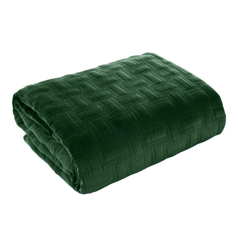Leenhouts Bedspread, W220 x L240cm, Dark Green