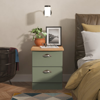 Conners 40cm W Manufactured Wood Bedside Table
