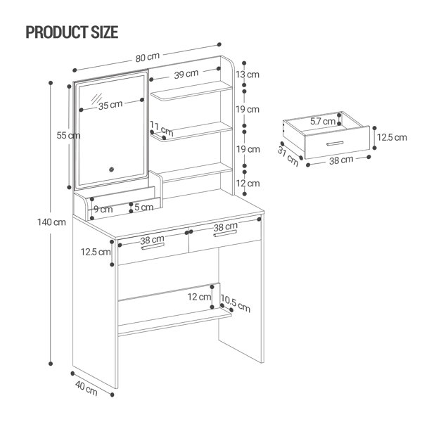 Dimensions du produit