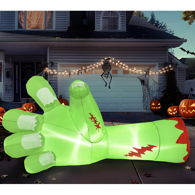 9Ft LED Giant Arm Halloween Inflatable Decor