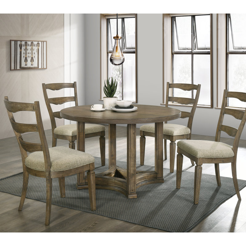 Pedestal Round Dining Table
