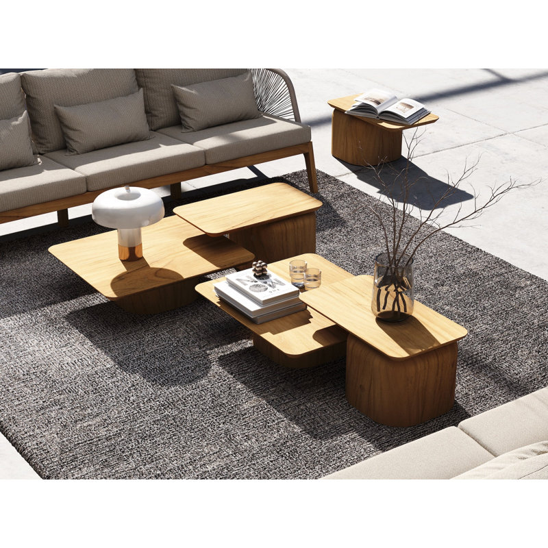 Amadora Outdoor Teak Side Table
