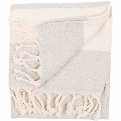 Serviette à main en coton pur à tissage diamond Cendrillon