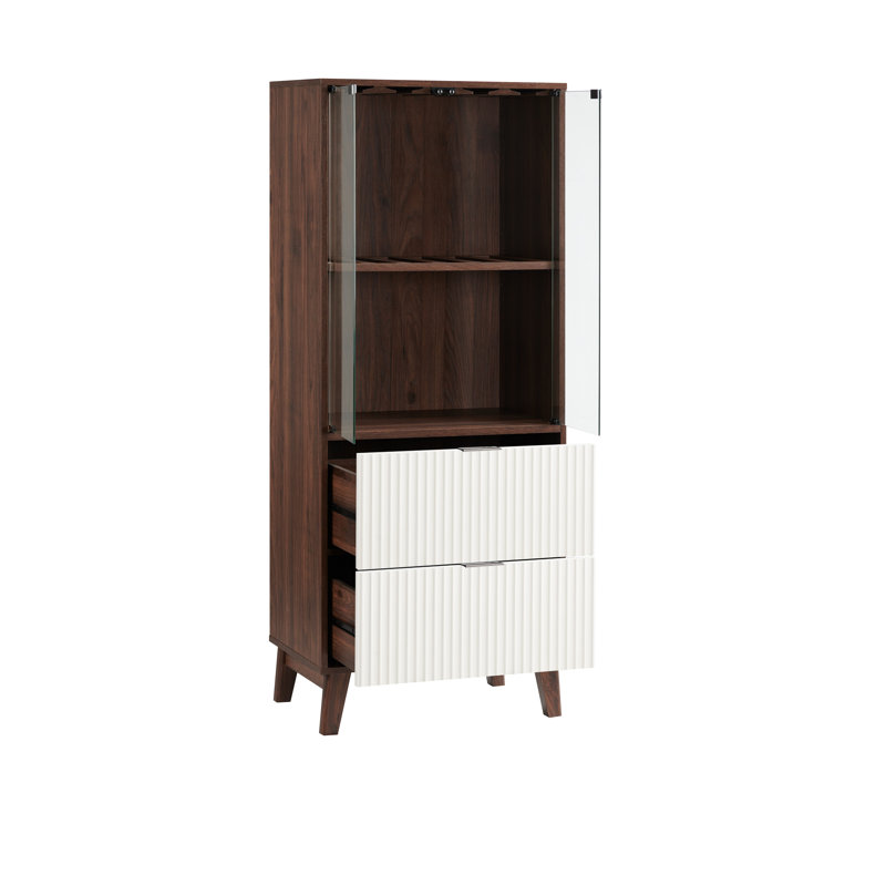 Bar Kamrie, Noyer / Blanc