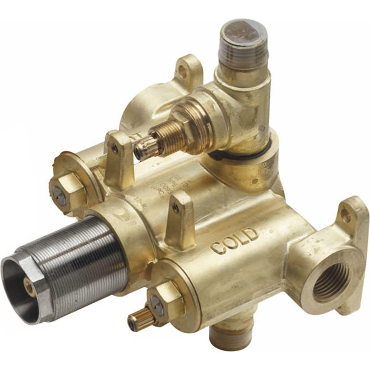 Styletherm® 1/2" Thermostatic Rough Valve With Integral Dual Volume Controls