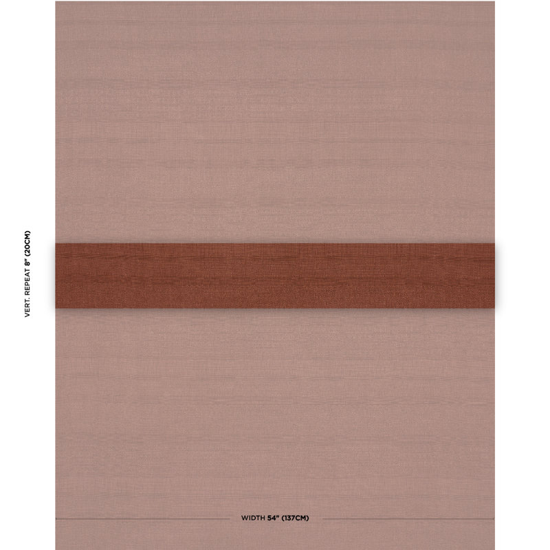 Tissu Schnacher x Patterson Flynn Eivissa, Terre de Sienne