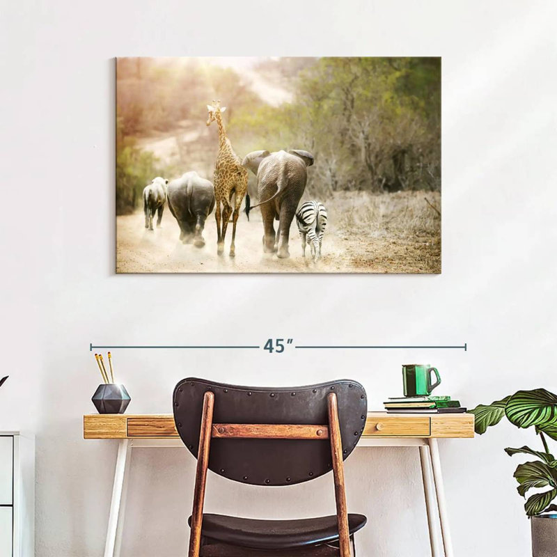 Safari Safari, H 26 po x l 39 po