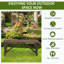 Banc de jardin en bois Outsunny