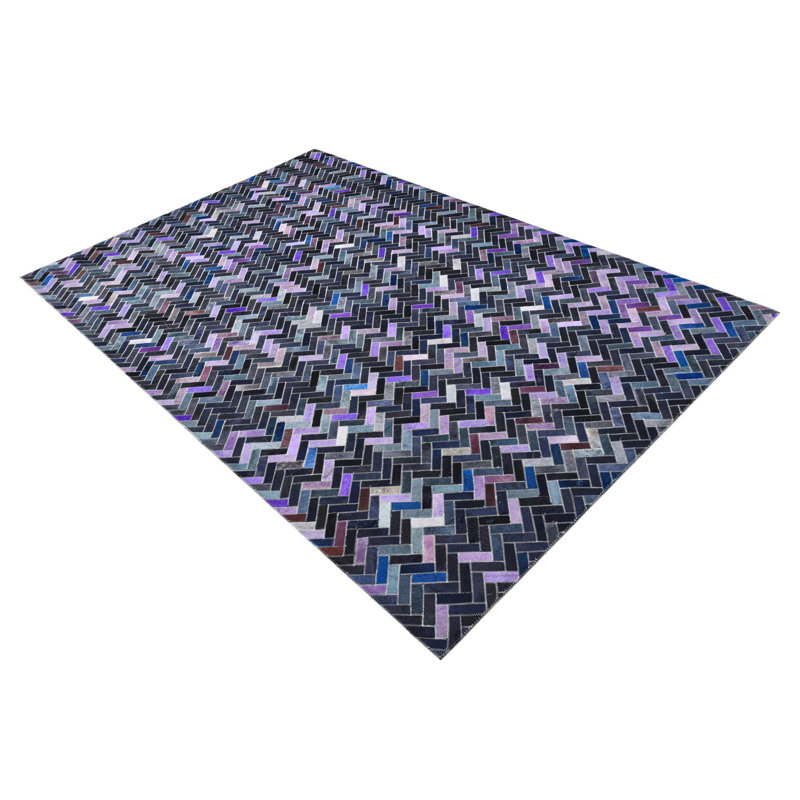 Tapis noir Ortega