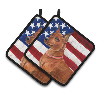 Caroline's Treasures Polyester Potholder Set