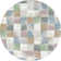 Beom Chequered Area Rug