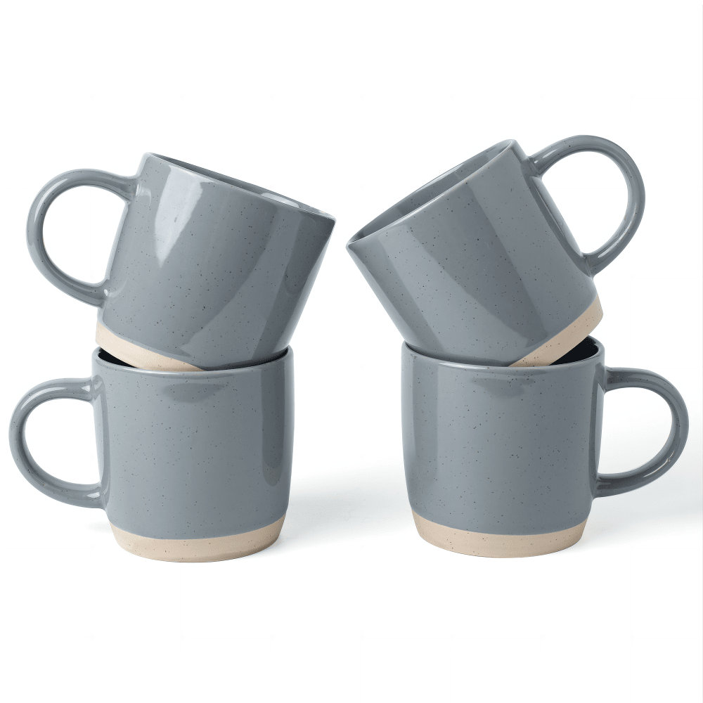 Daytona Stoneware Mug, Dark Gray