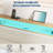 Full Size Boucle Bed Frame with Headboard and LED Lights, Upholstered Platform Bed Frame with Charging Station and 2-Tier Storage Shelves, No Box Spring Needed, Easy Assembly, Cream-118159051-118159053