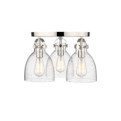 Smeltertown Glass Flush Mount