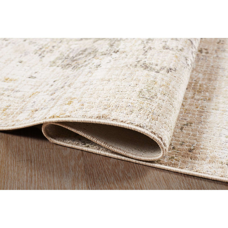 Tapis mosaïque Khamchand, Rectangle 5 pi 3 po x 7 pi 3 po