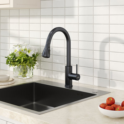 Belfry Kitchen Jace Pull Down Kitchen Faucet