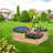 Nkrumah Wood Raised Garden Bed