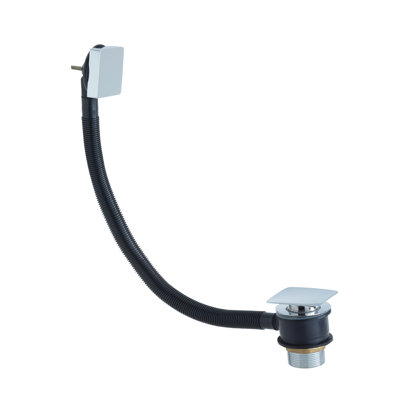 Square Clicker 7cm Pop-Up Bath Waste with Overflow