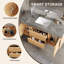Ensemble de meuble-lavabo mural 48 po Mid Century-1875936258-1875936260