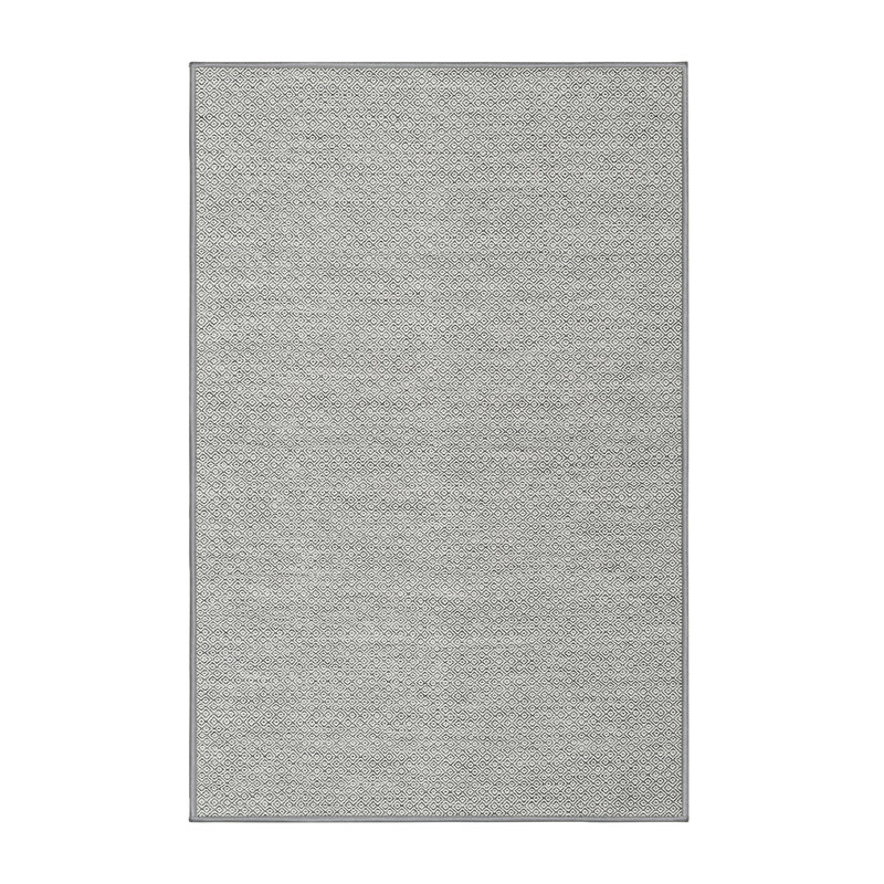Tapis gris zone contemporaine Phillipston, Rectangle 5 pi x 7 pi