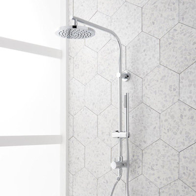 Retrofit Exposed Pipe Shower Set