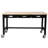 60In Work Bench, Workbench With Drawer Storage, Heavy Duty Bamboo Wood Work Table With Wheels For Garage Home Office