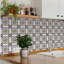 6'' W x 6'' L Vinyl Peel and Stick Mosaic Tile
