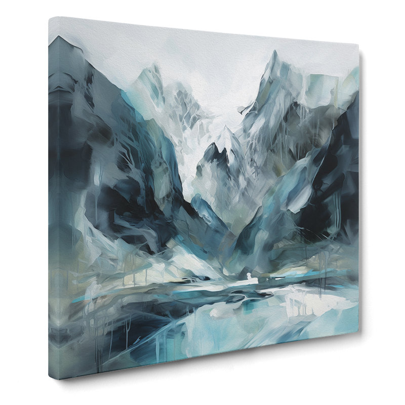 Glacier Gestural No.2 - No Frame Print