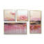 Rose, formes liquides modernes II - art mural 4 pièces-1974303122-1974303123