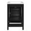Bathroom Vanity with Single Sink, Soft-Close Drawer and 1 Door-1636490963
