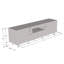 Paris 71" White TV Stand-434249423