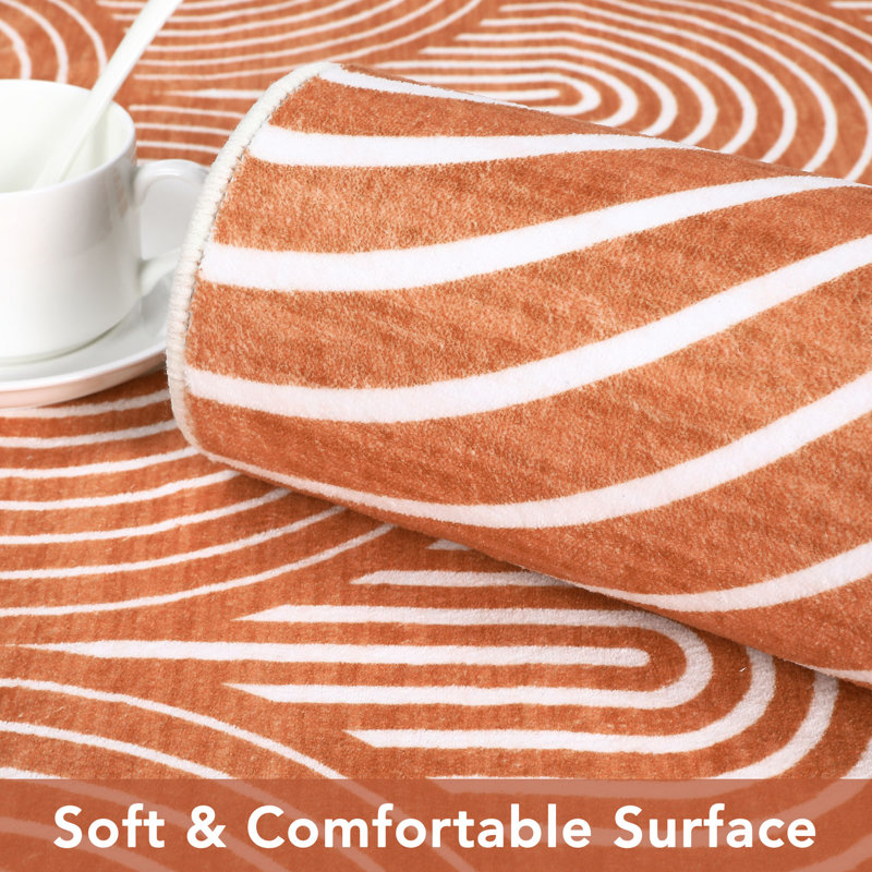 Tapis moderne à rayures Modern, Rectangle 9 pi x 12 pi