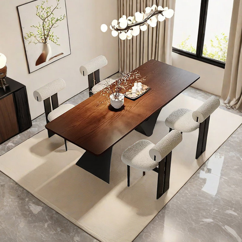 Ensemble de salle à manger rectangulaire l 31,5 po, H 29,53 po x L 70,87 po x l 31,5 po