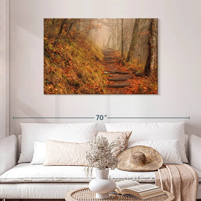 Sentier des Appalaches Alvord Misty Autumn, H 30 po x l 45 po