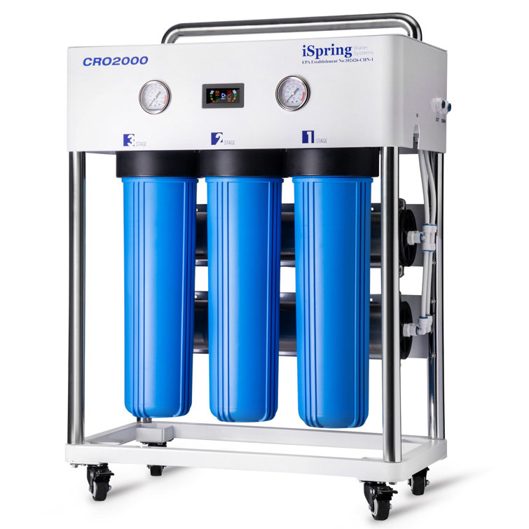 Ispring 5-Stage Tankless Commercial Reverse Osmosis Countertop Filtration System