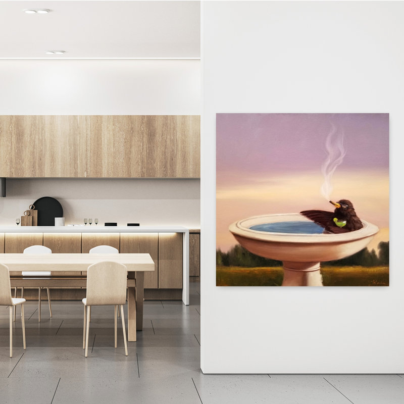 Art contemporain contemporain Executive Soak, H 48 po x l 48 po