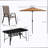 Conversation Set,8 Pieces Patio Furniture Set