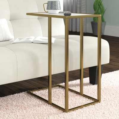 Table de bout moderne asymétrique Marji
