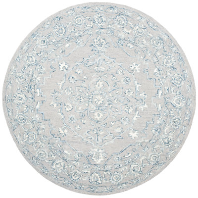 Crewellwalk Hand Tufted Wool And Cotton With Latex Oriental Rug