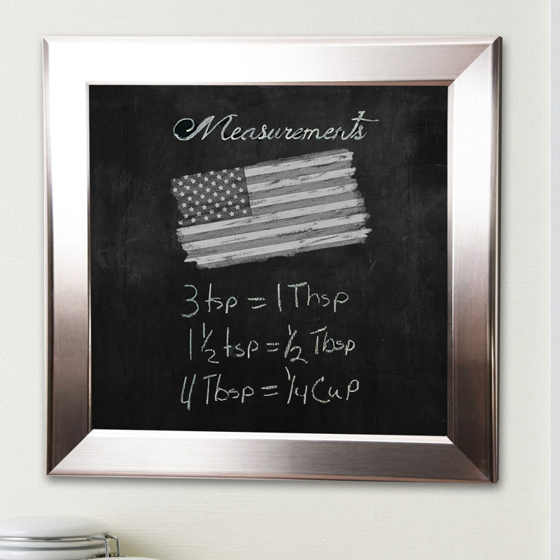 Chalkboard, 34" x 34"