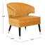 Fauteuil en velours de 26,8 po Velveteen-540992675