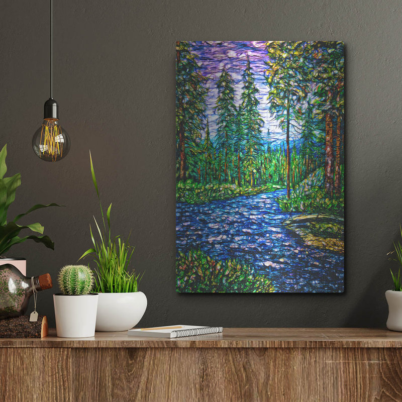 «Summer Time Magic II» par Lena Owens, H 16 po x l 12 po