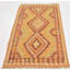 Tapis en laine rouge 2 pi 10 po x 4 pi 8 po one-of-kind main-noué la new age Elland