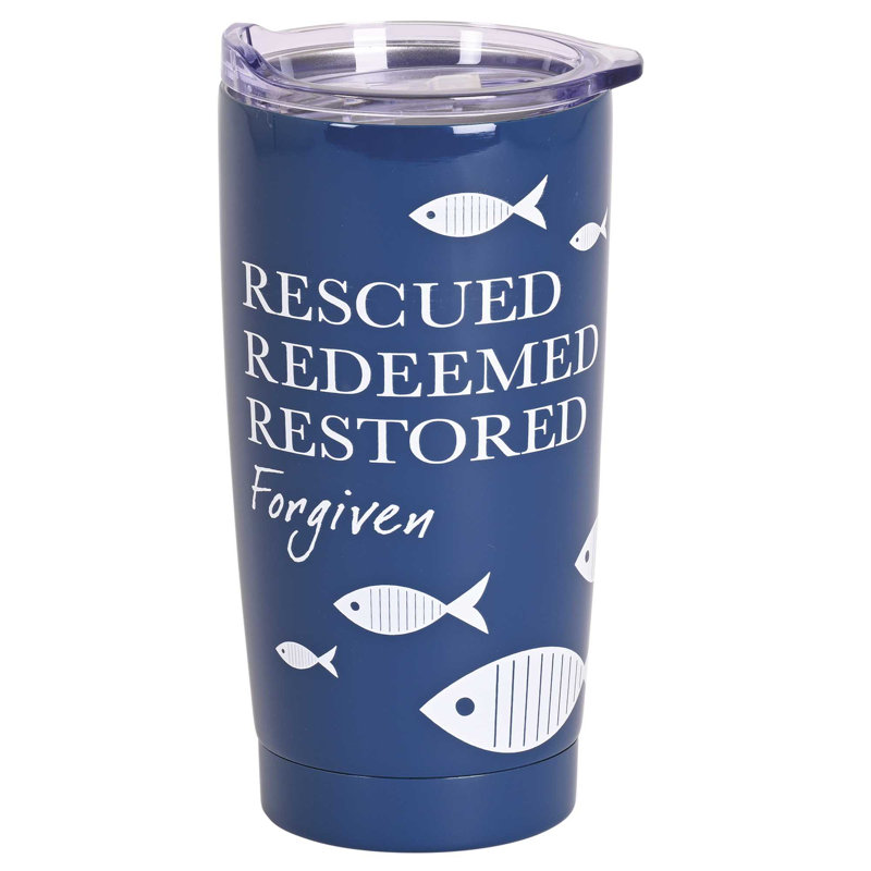 Verre récupéré bleu marine