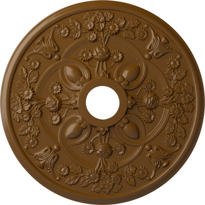 30 médaillons de plafond rosés de 30 7/8 po x 3 5/8 po x P 1 3/8 po (convient aux auvents jusqu'à 5 1/4 po)