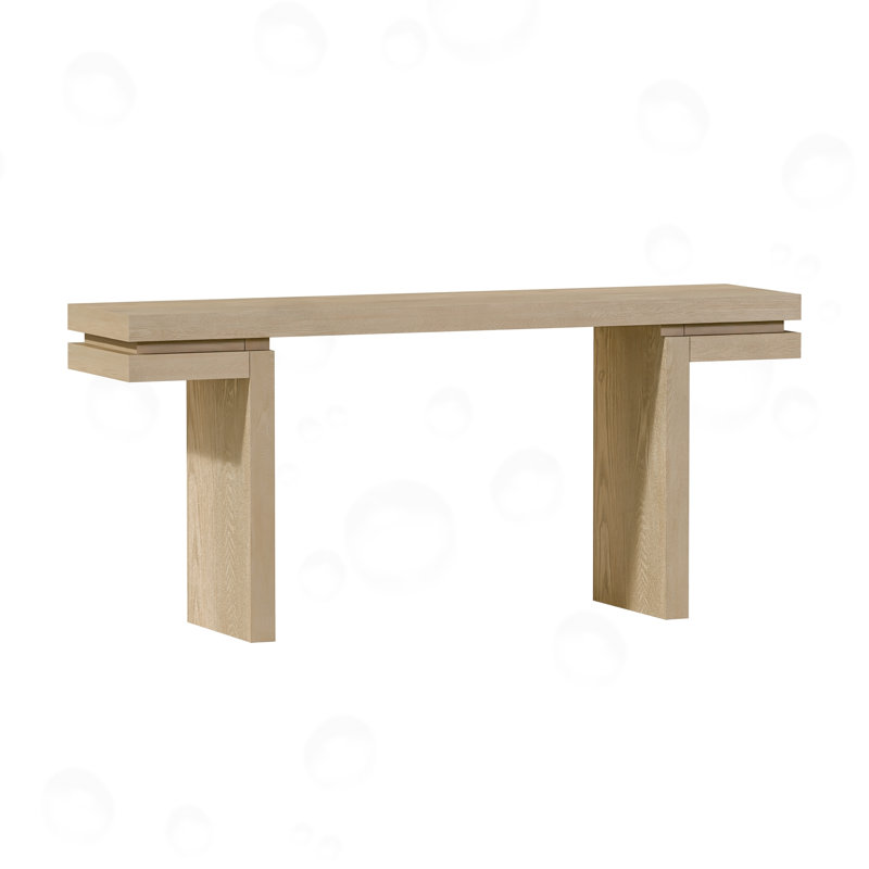 Minimalist Console Table, Natural