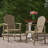 Outdoor Weather Resistant Acacia Wood Adirondack Dining Chairs (Set Of 2)-219905328