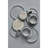 Shosai Stone by Mercer Project Shosai 16-Piece Dinnerware Set Stoneware-78711340