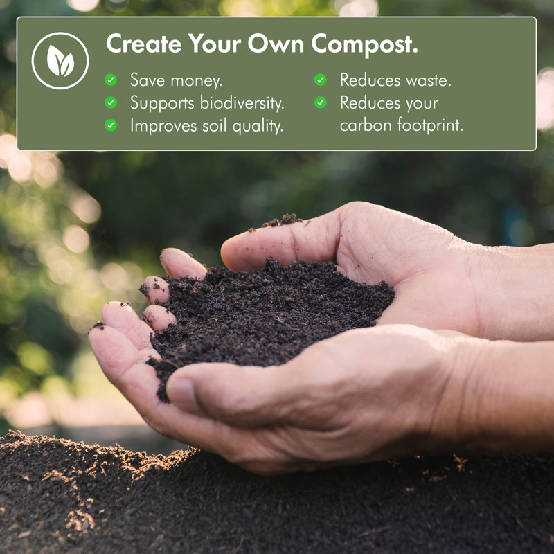 360L Black Composter