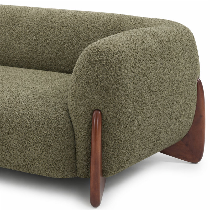 Causeuse, Olive Green